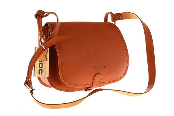 Listonoszka duża torebka KEMER VOOC Vintage P27 Naturalna