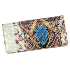 Portfel damski skórzany PELLUCCI VL-122 RFID niebieski