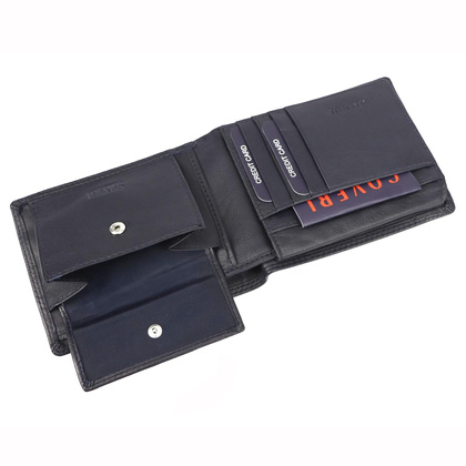 Portfel męski skórzany PELLUCCI 1942292 czarny