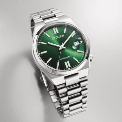ZEGAREK MĘSKI CITIZEN Tsuyosa NJ0200-50X - AUTOMAT SZAFIR