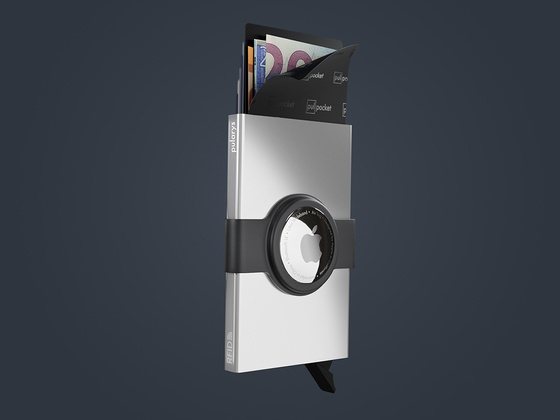 Etui na karty kredytowe RFID ZEN  z uchwytem na AirTag 2157