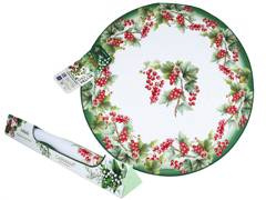 Podkładka na stół okrągła - Czerwona Porzeczka (CARMANI)