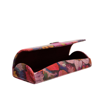 Kolorowe etui na okulary BajuBaj z naturalnej skóry ED107s124