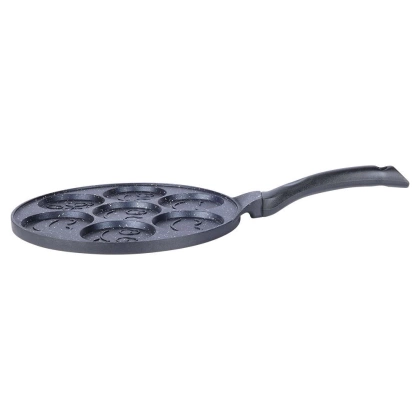 Patelnia do jajek placków pancakes naleśników granitowa buźki GRANDE 27 cm