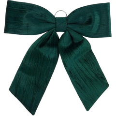 KOKARDA DEKORACYJNA ZIELONA 57x63x3CM MICA