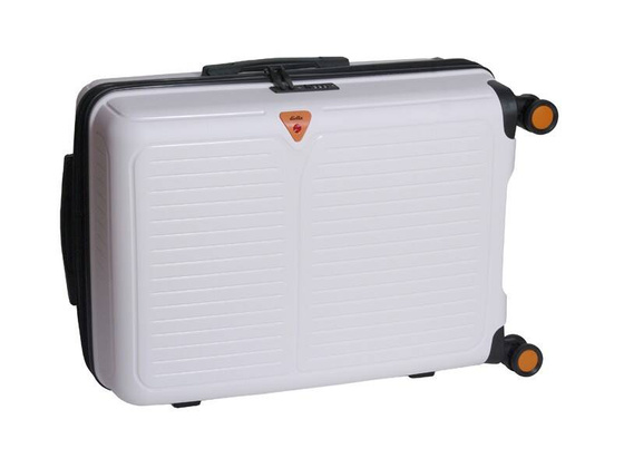 Średnia walizka DIELLE 140 Biała