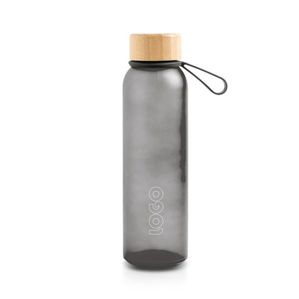 Butelka ze szkła matowego o pojemności 500 ml, z silikonowym uchwytem / Atlântida