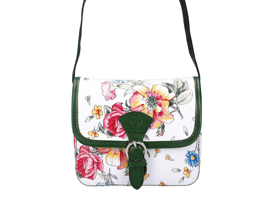 Torebka damska skórzana KEMER 112 FL Granatowy