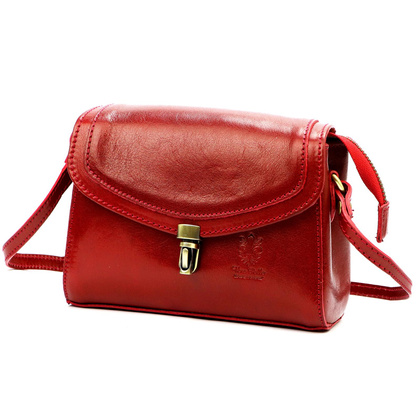 Torebka damska, listonoszka, skóra naturalna 