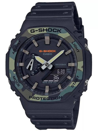 ZEGAREK MĘSKI CASIO G-SHOCK OCTAGON GA-2100SU-1AER (zd139d)