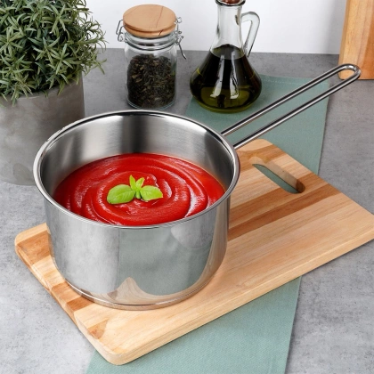 Rondelek rondel garnek stalowy nierdzewny indukcja 18 cm 2,7 l