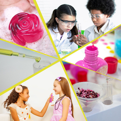 Perfume & Soap Factory Kit IV. Gra edukacyjna dostarczany z torebką prezentową z włókniny
