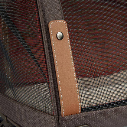 Delsey Chatelet Air 2.0 Walizka kabinowa do transportu zwierząt brązowa