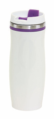 Kubek termiczny CREMA, fioletowy