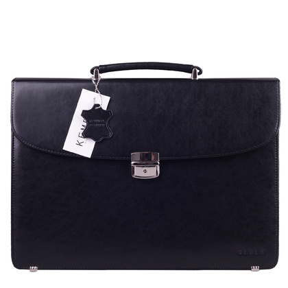 Teczka męska skórzan KEMER B 832/DW-01-S3-231 Czarna