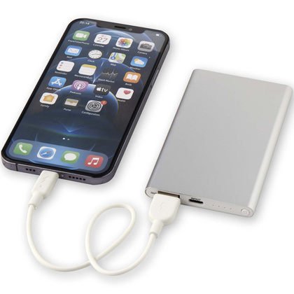 Pep powerbank o pojemności 4000 mAh Type-C z aluminium pochodzącego z recyklingu