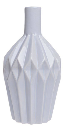 Wazon gemetryczny z szyjką szary