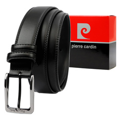 Pasek skórzany Pierre Cardin PARURE05 BLACK