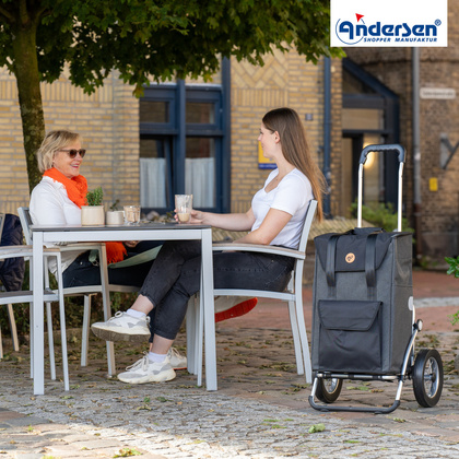 Wózek na zakupy ANDERSEN Royal 168 Senta 168-028-82 Czarny