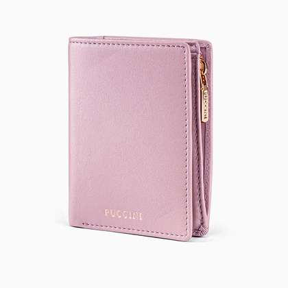Portfel damski skórzany PUCCINI ZEN ZN9006 3C Różowy