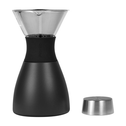 ASOBU Zaparzacz do kawy POUR OVER BLACK, 1,18L