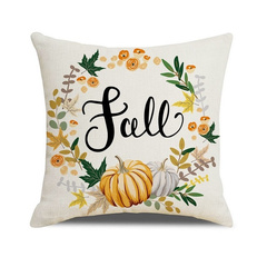 Poszewka na poduszkę 45x45cm piękny druk Jesień BOHO POD195