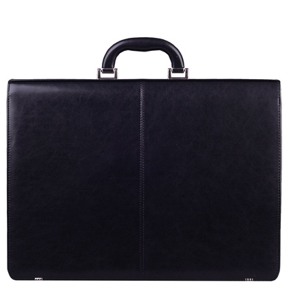 Teczka męska skórzana KEMER B 809/DW Czarna