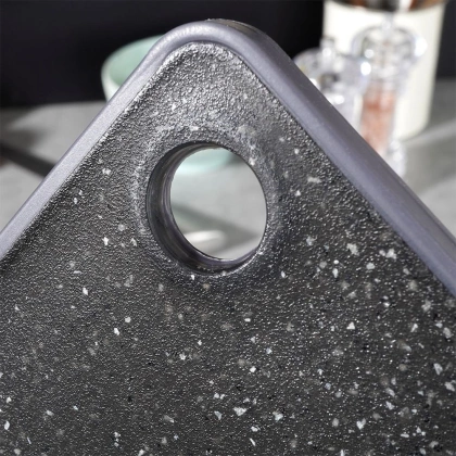 Deska do krojenia czarna 33x23 cm