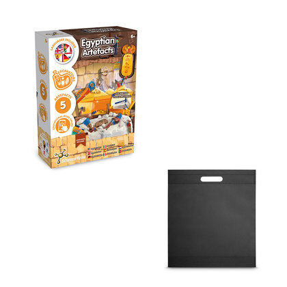 Ancient Egypt Excavation Kit IV. Gra edukacyjna dostarczany z torebką prezentową z włókniny