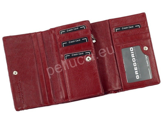 Portfel damski skórzany PELLUCCI FZ-112 Popiel