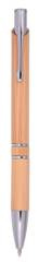 Pióro kulkowe TUCSON BAMBOO, brązowy, srebrny