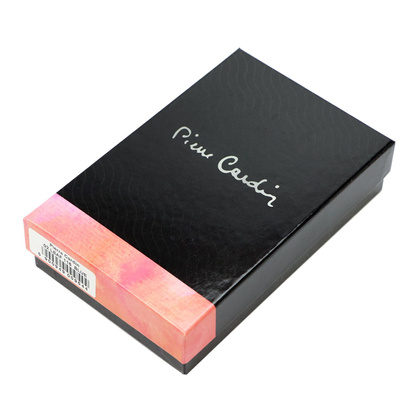 Duży skórzany portfel damski Pierre Cardin 