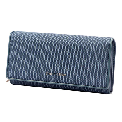 Portfel damski skórzany PIERRE CARDIN LADY66 1720 Srebrny