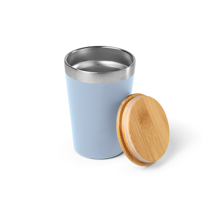 Kubek podrózny Don ze stali nierdzewnej z recyklingu 390 ml