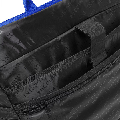 Torba z miejscem na laptop do 15,6" PUCCINI TOTE TD249 7 Niebieska