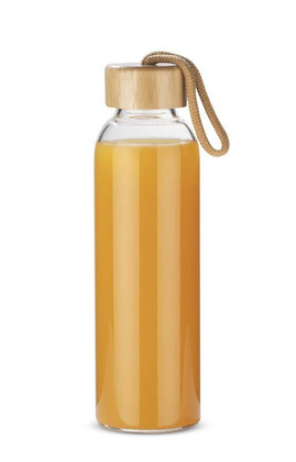 Butelka szklana VIDO 560 ml 16211 Brązowa