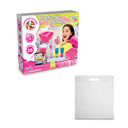 Perfume & Soap Factory Kit IV. Gra edukacyjna dostarczany z torebką prezentową z włókniny