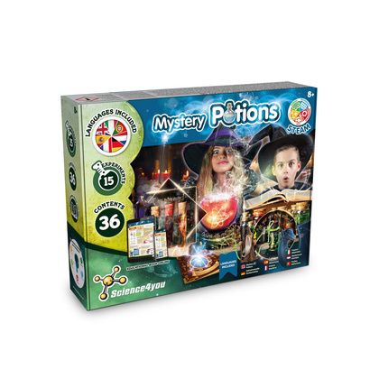 Mystery Potions Kit II. Gra edukacyjna dostarczany z papierową torebką prezentową