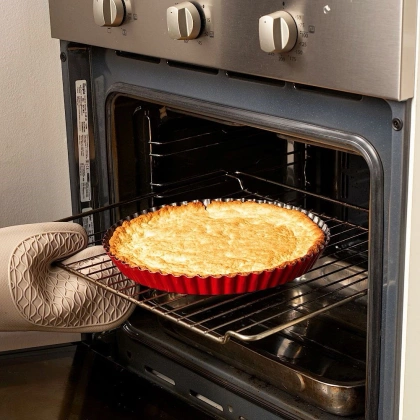 Forma do pieczenia ciasta tarty babki z kominem tortownica zestaw komplet form TAURUS