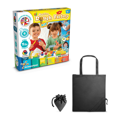 Modeling Dough Factory Kit II. Gra edukacyjna dostarczany ze składaną torbą prezentową