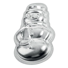 Foremka stalowa na ciasteczka pierniki bałwan 10 szt.