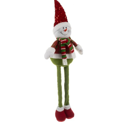 Bałwan świąteczny- teleskopowy 95cm Ruhhy 22331