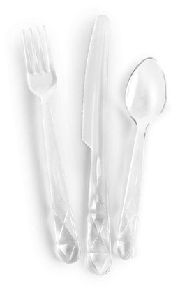 Sztućce Piknikowe 12 Szt 5018136 białe 