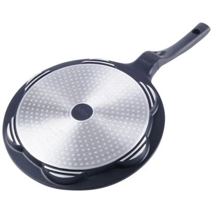 Patelnia do jajek placków pancakes naleśników granitowa GRANDE 27 cm