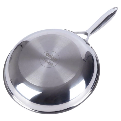 Patelnia stalowa nieprzywierająca premium COOKCELL HYBRYD 24 cm
