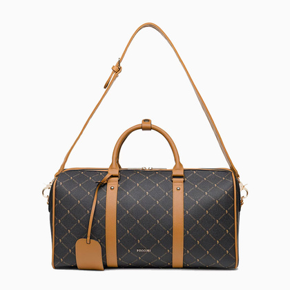 Torba podróżna podręczna PUCCINI MONOGRAM BLXP0058W 2 Brązowa