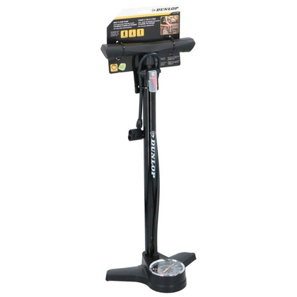 POMPKA WARSZTATOWO - ROWEROWA DUNLOP 174Psi Z MANOMETREM