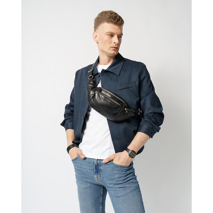 Skórzana torba biodrowa / nerka PUCCINI LGD8386 2 Brązowa