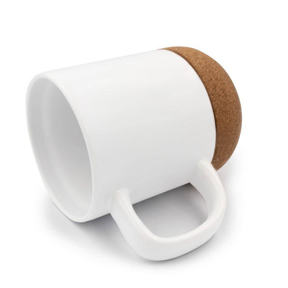 Kubek ceramiczny 370 ml, korkowy element