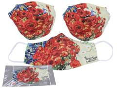 Maseczka ochronna - V. van Gogh, Maki (CARMANI)